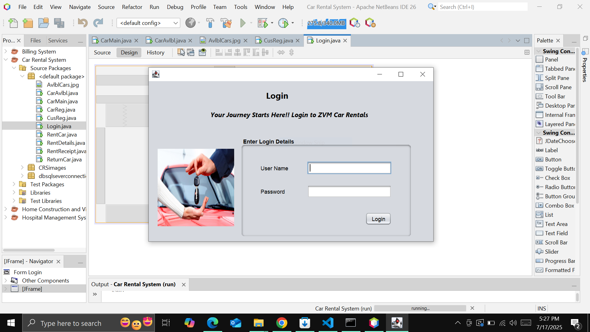 Car Rental System thumbnail
