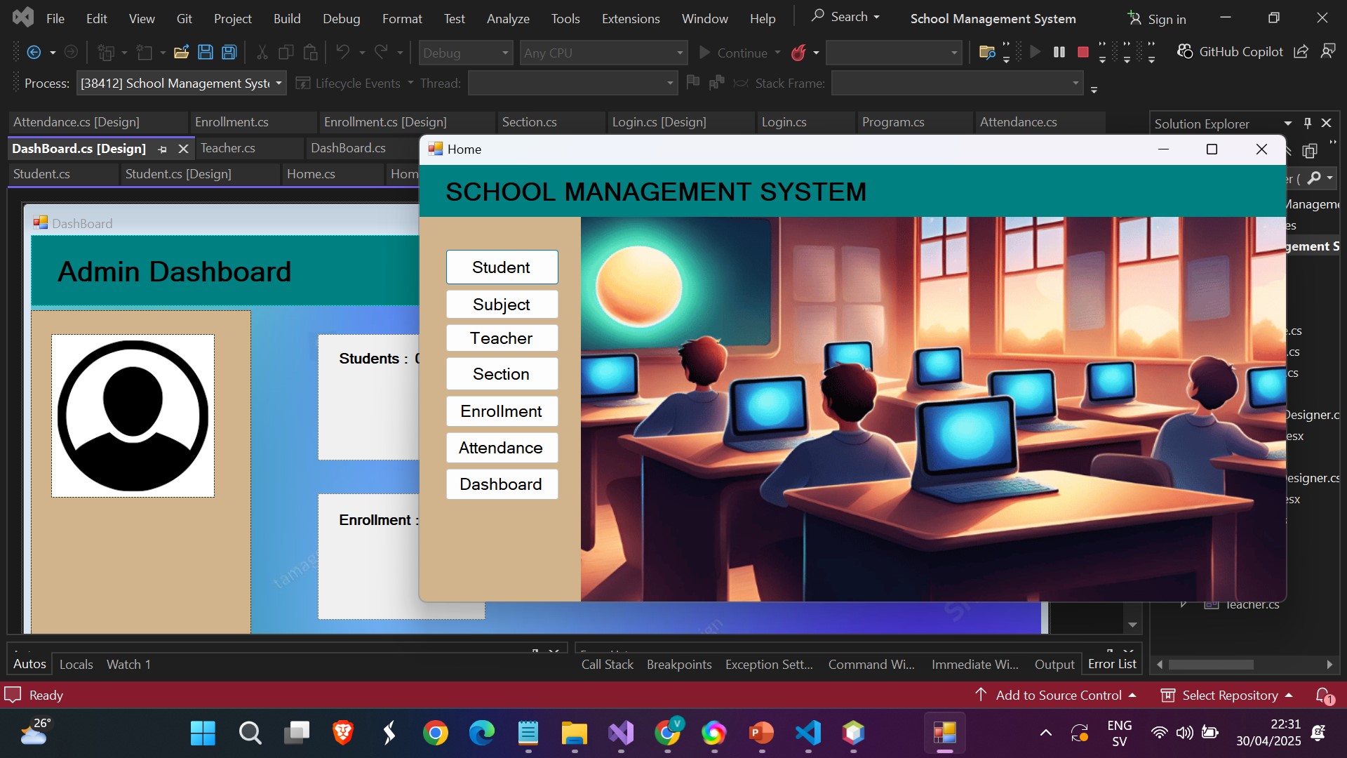 Student Management System Thumbnail